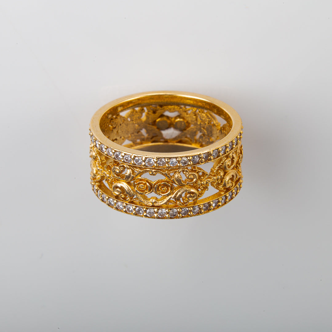 Anillo Arabescos Reales