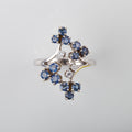Anillo Constelación Azul