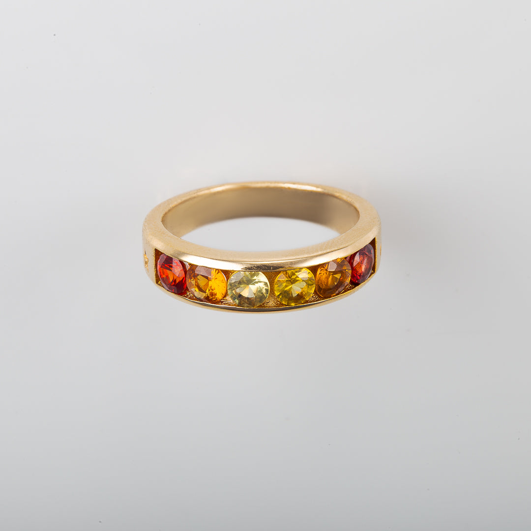 Anillo Estrellas Cálidas
