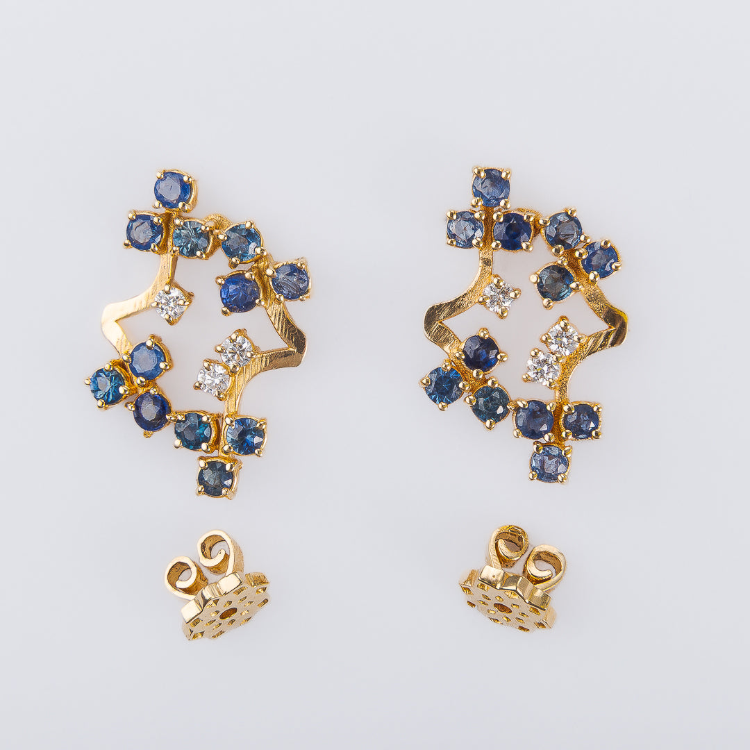 Aretes Constelacion Azul
