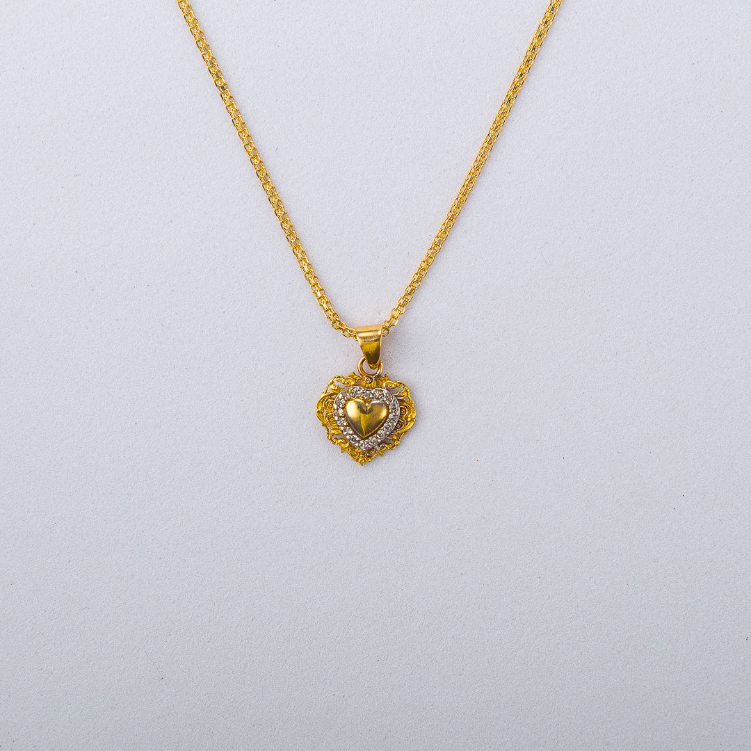 Corazón Arabescos Diamante