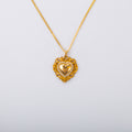 Corazón Arabescos Grande Diamantes