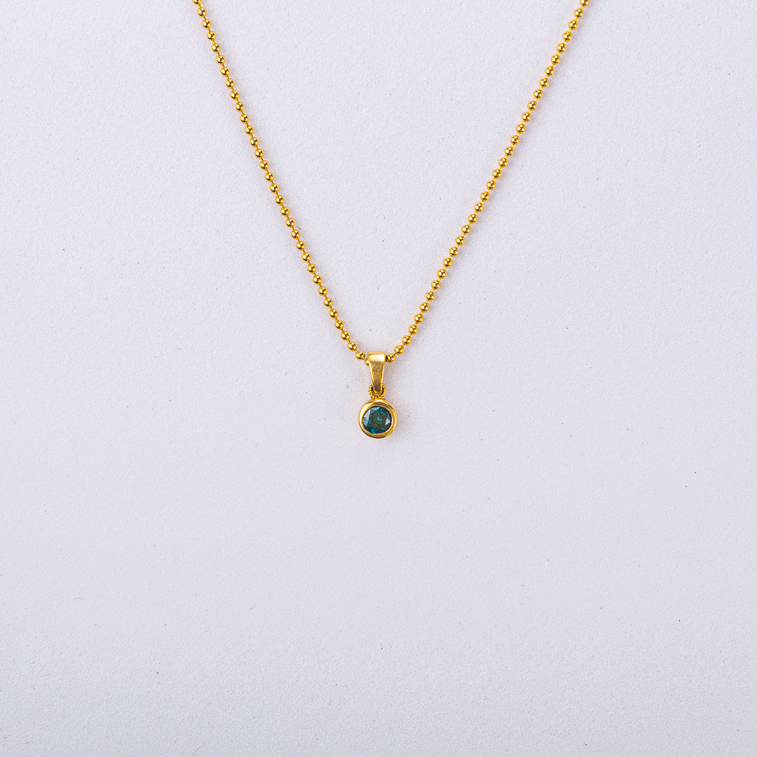 Dije Diamante Azul