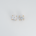 Aretes Moissanita