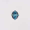 Anillo Topacio Azul