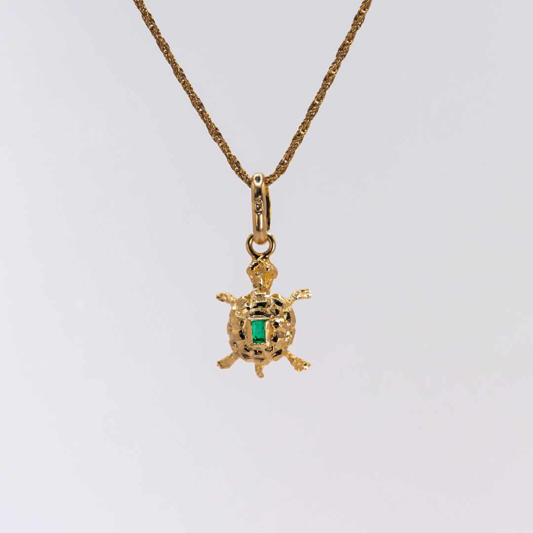 Dije Tortuga Esmeralda