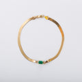 Pulsera Espejo Esmeralda